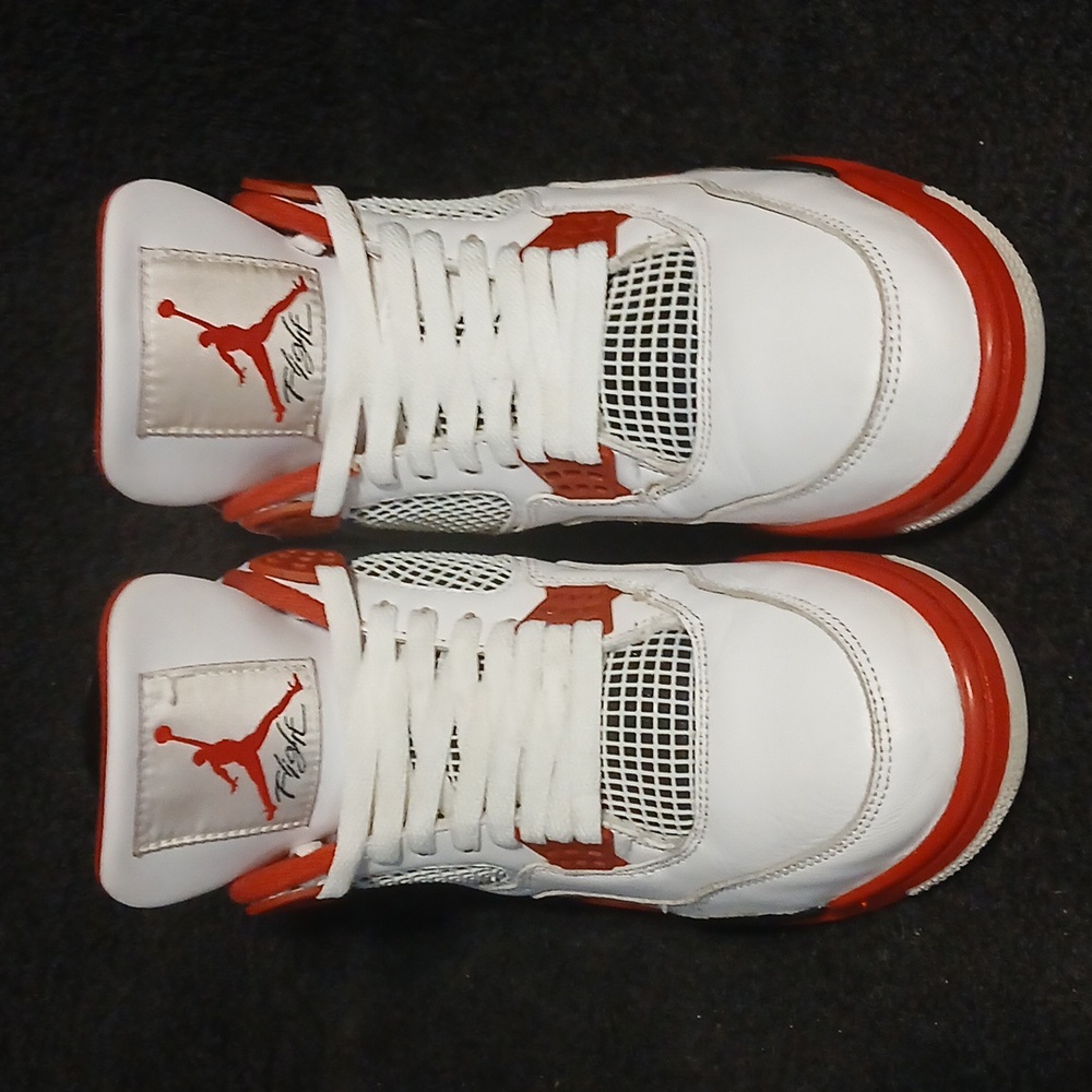 Air Jordan 4 Retro OG "FIRE RED" (2020)   Mens Size-9.5    100% Authentic! - Picture 2 of 12